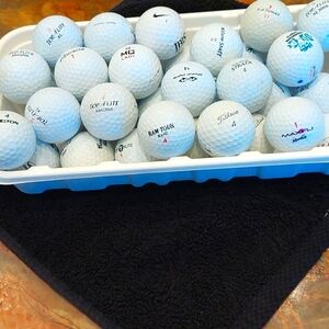 Used golf balls